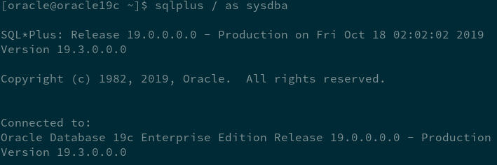 sqlplus